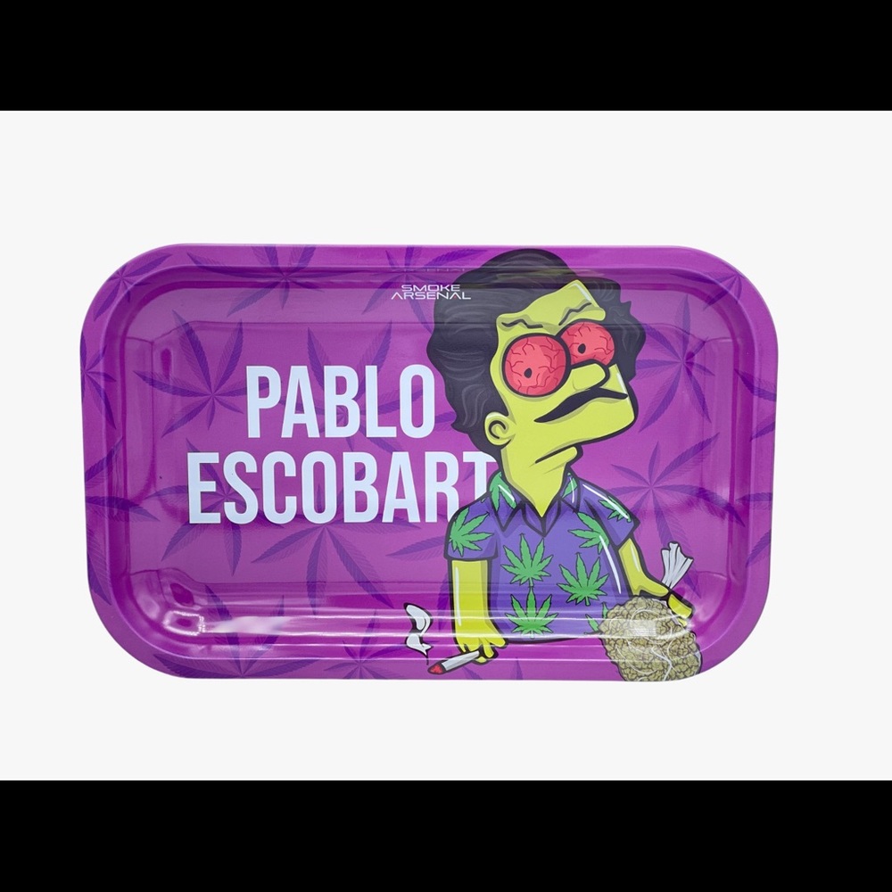 Smoke Arsenal PABLO ESCOBART Rolling Tray 7x11